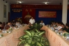 Phó Trưởng Ban Tuyên giáo Trung ương - Trương Minh Tuấn phát biểu tại buổi làm việc