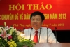TS Dương Quốc Trọng - Tổng cục trưởng Tổng cục DS-KHHGĐ phát biểu tại Hội thảo