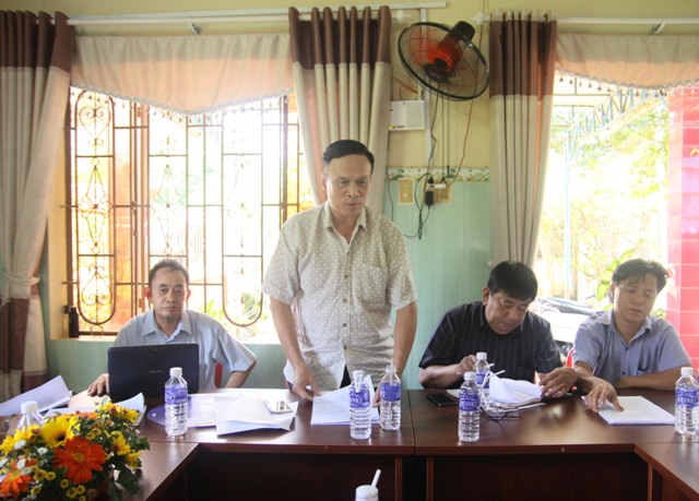 Đoàn công tác Tổng cục DS/KHHGĐ làm việc tại Trung tâm DS/KHHGĐ huyện Phú Riềng